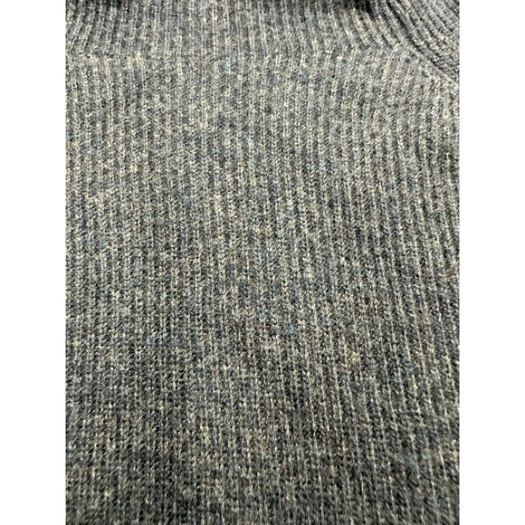 Banana Republic Sweater Merino Wool Cashmere Ruffle Mock Neck Green Womens Sm - Picture 5 of 12